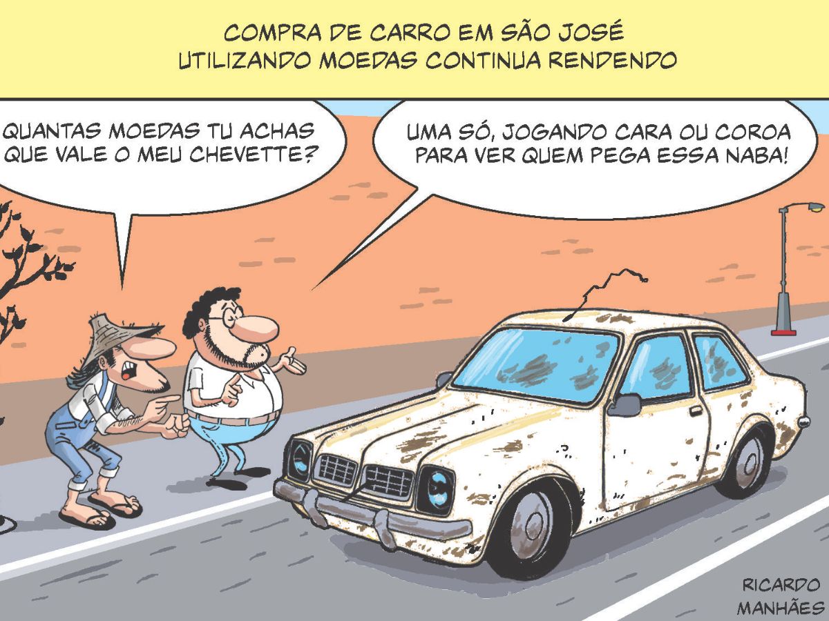 Compra de carro em São José utilizando moedas continua rendendo