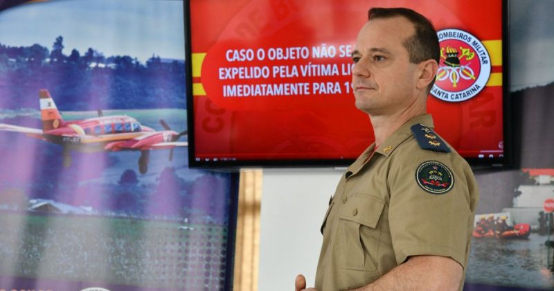 conte&uacute;do abrange uma s&eacute;rie de situa&ccedil;&otilde;es emergenciais, como emerg&ecirc;ncias respirat&oacute;rias e reanima&ccedil;&atilde;o cardiopulmonar. – Foto: Soldado Luan Westphal/CBMSC/Divulga&ccedil;&atilde;o ND