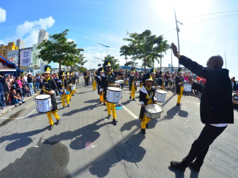 Desfile de 7 de setembro no Litoral Norte de SC