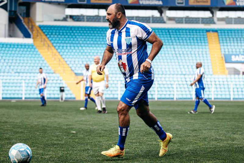 Fantick foi um dos ex-jogadores presentes contra os sócios – Foto: Leandro Boeira/AFC/ND