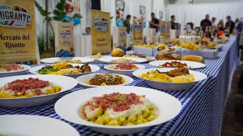 Pratos típicos que estarão presentes na Festa do Imigrante