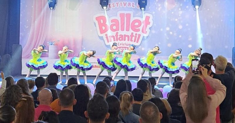 Criciúma Shopping recebe 15ª edição do Festival de Ballet Infantil