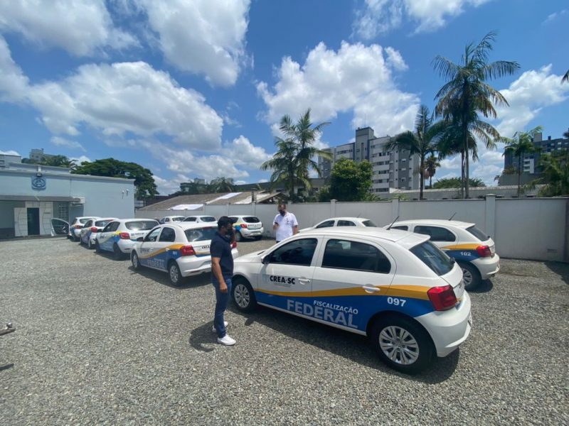 A fiscaliza&ccedil;&atilde;o do Crea-SC &eacute; considerada refer&ecirc;ncia em todo o Pa&iacute;s e no sistema Confea/Crea e realizada por uma equipe de agentes fiscais em todas as regi&otilde;es do Estado – Foto: CREA-SC/Divulga&ccedil;&atilde;o