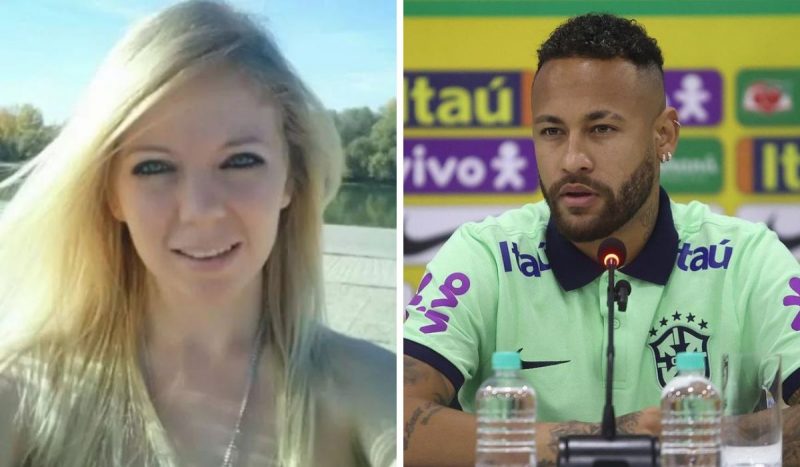 Gabriella Gáspár e Neymar, ex-modelo húngara que afirma que ser mãe da suposta filha do Neymar