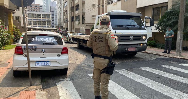 PM morreu em uma rua no bairro Comerciário, em Criciúma, no Sul de SC