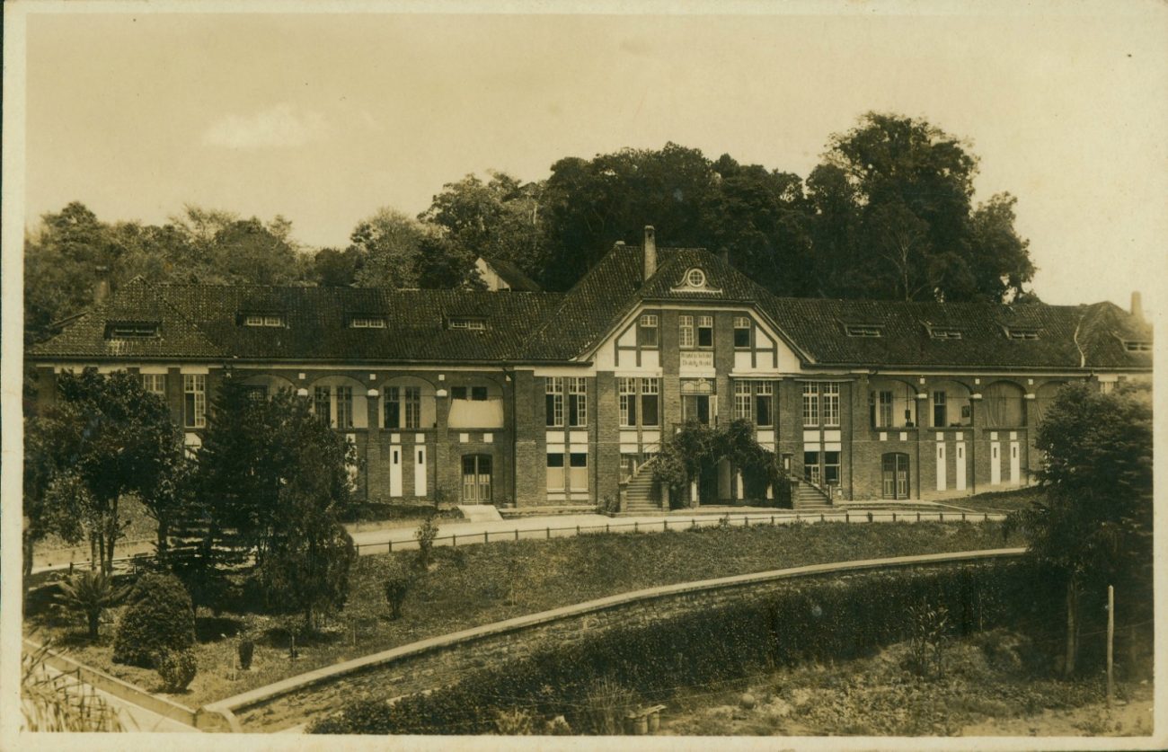 Hospital entre as décadas de 1950 e 1960 – Divulgação/Reprodução/ND