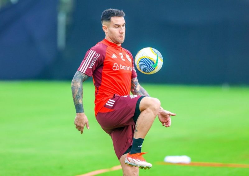 Hugo Mallo jogou 20 partidas pelo Internacional