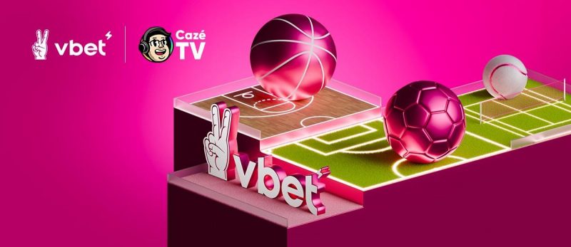 VBET e CazéTV firmam parceria na transmissão de ligas internacionais