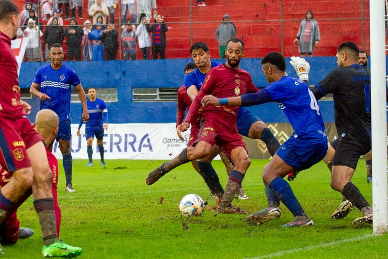 Gol de empate do Marcílio Dias, marcado por Marquinhos, saiu nos acréscimos