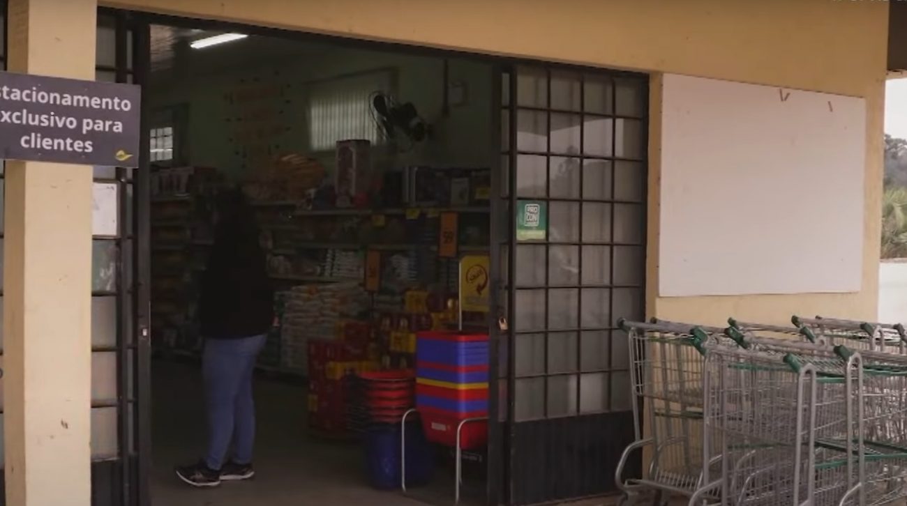 Mercado onde ocorreu a tentativa de feminicídio - Luiz Felipe Meyer Reinert/NDTV