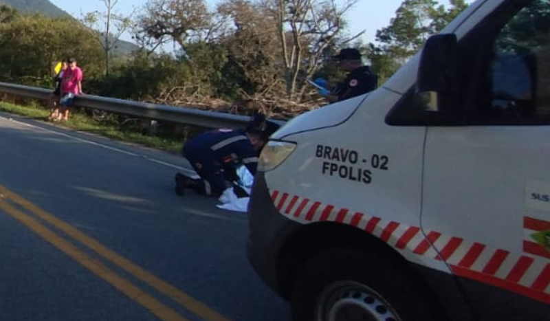 Motociclista teve mal súbito em rodovia da capital