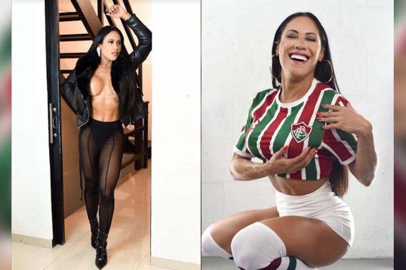 Thalita Souza é musa do Fluminense