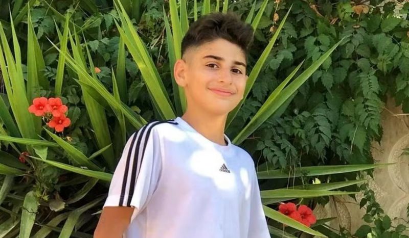 Ali Kamal Abdallah, adolescente de 15 anos, morreu após bombardeio no Líbano