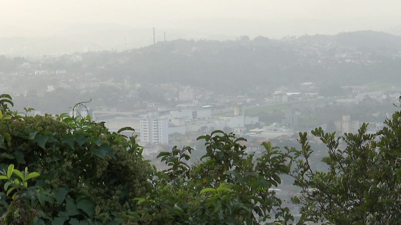 Qualidade do ar em Blumenau foi atingida por conta das queimadas