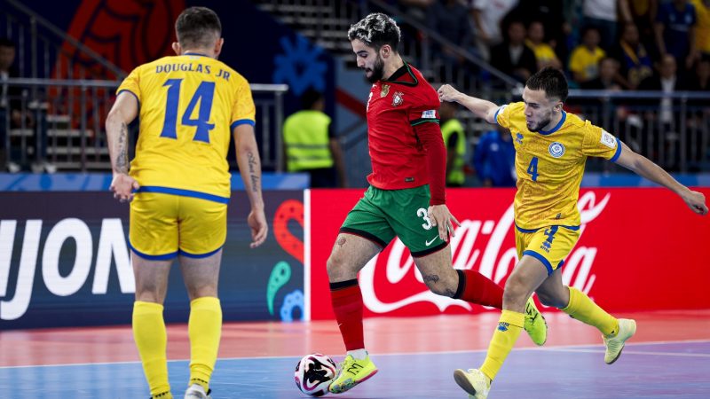 Portugal está fora da Copa do Mundo de Futsal