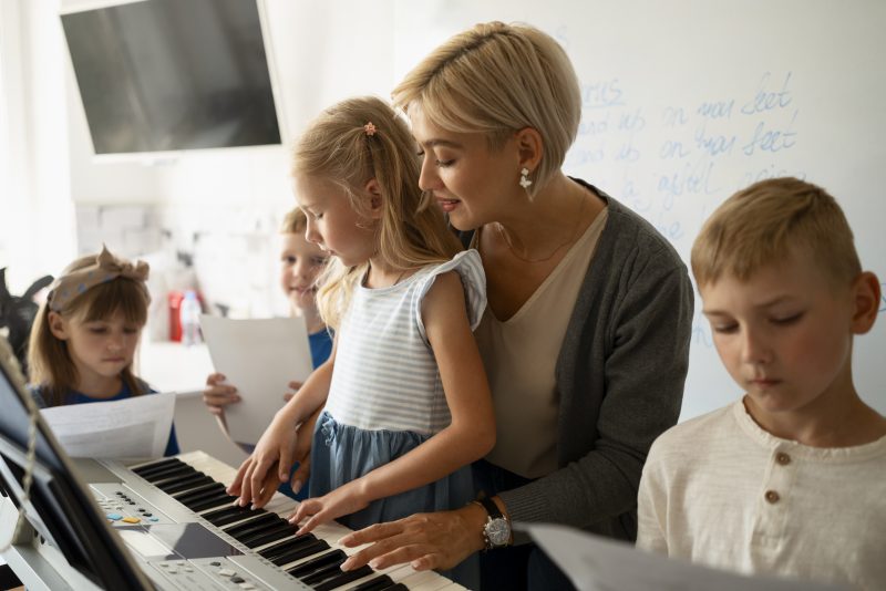 Vaga de emprego de professor de música