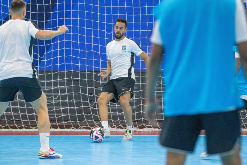 Treinamento da seleção brasileira para a Copa do Mundo de Futsal