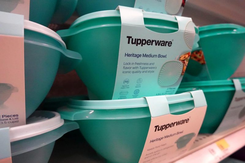 Ações da Tupperware despencaram após rumores de falência