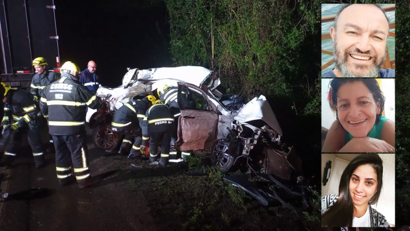 Vítimas moravam em Urupema, na Serra, e passavam por Alfredo Wagner no momento do acidente