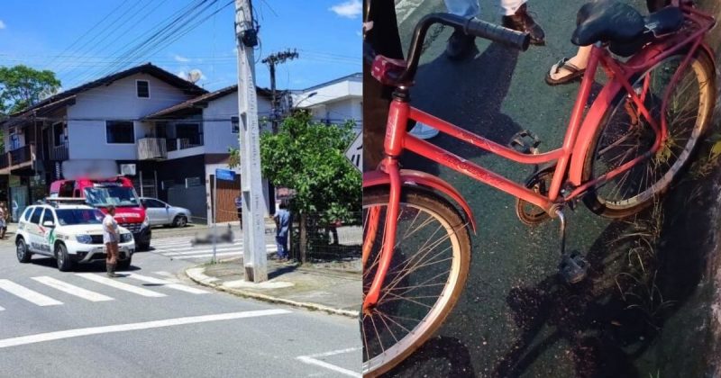 Acidentes com bicicletas no Norte de SC