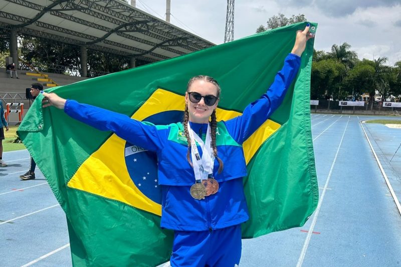 Daniele Campigotto é atleta de Chapecó.