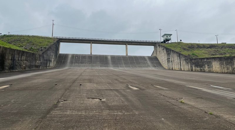 Imagem da Barragem Sul vista de dia em Ituporanga 