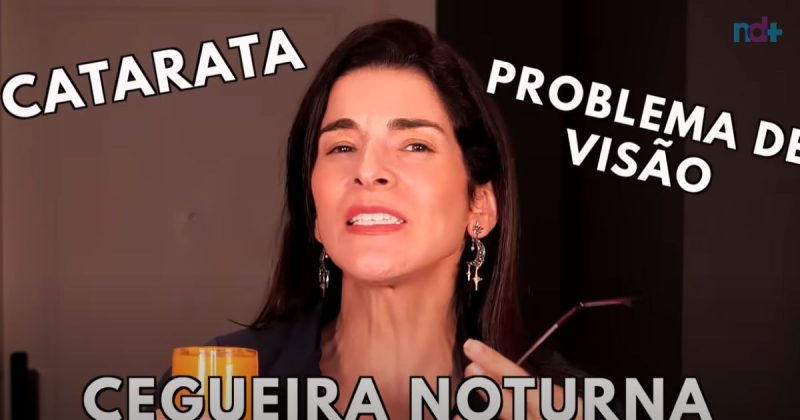 imagem mostra médica que ensina receita do suco da visão