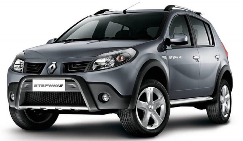 na imagem aparece o Renault Sandero Stepway é um dos carros baratos e econômicos no Brasil