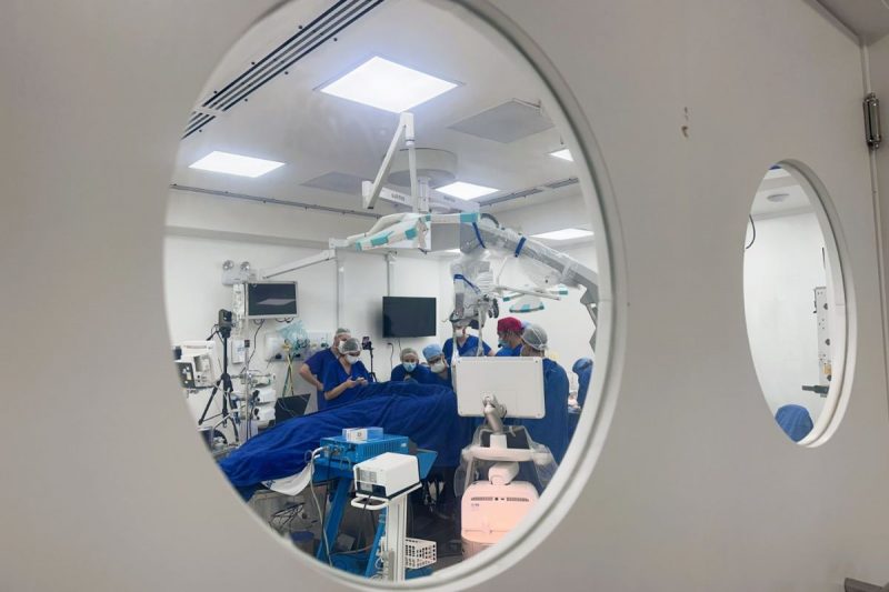 neurocirurgia acontecendo no HRO 
