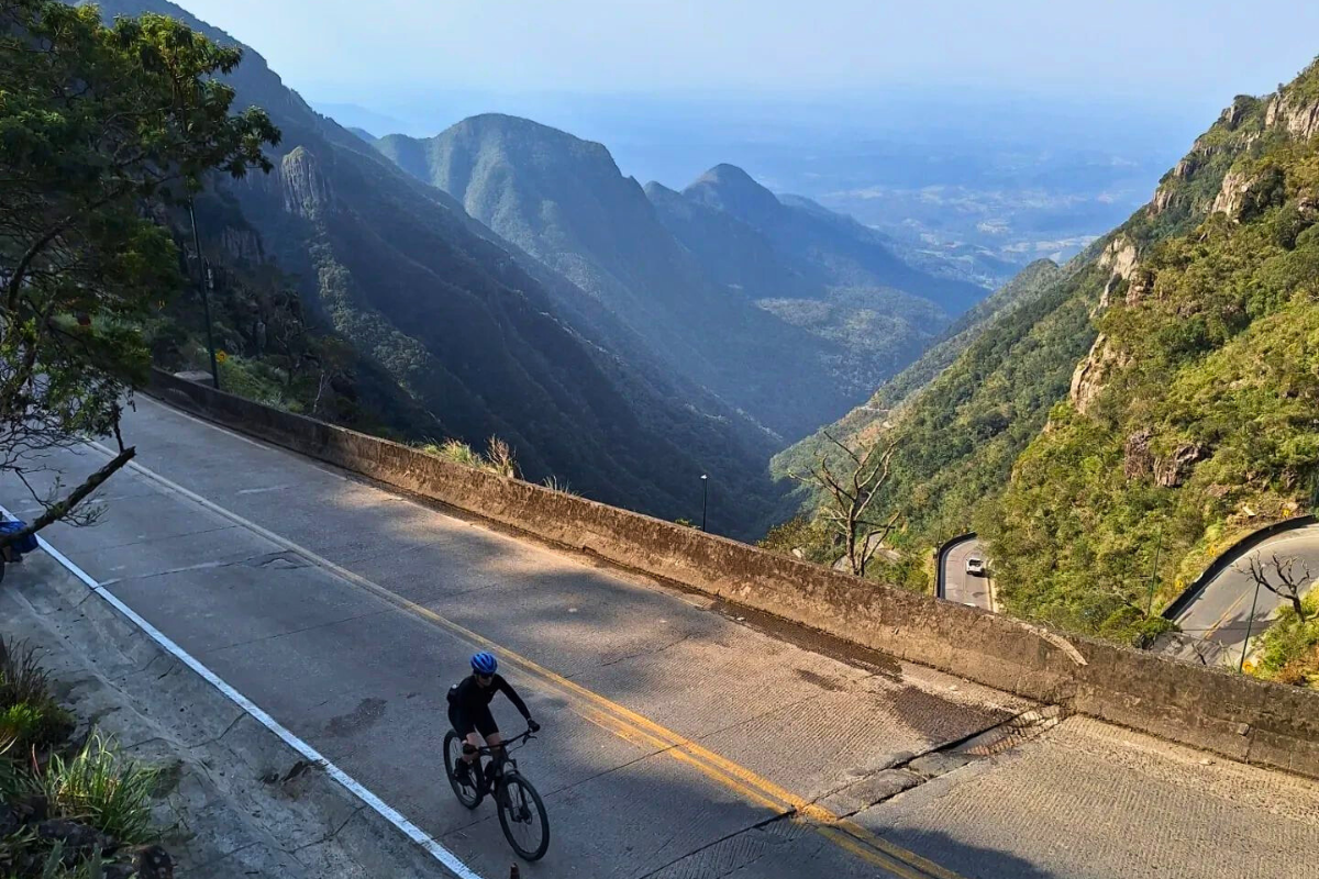 Há diferentes roteiros para explorar Urubici de bicicleta - Serra Sul Ecoturismo/Redes Sociais/Divulgação