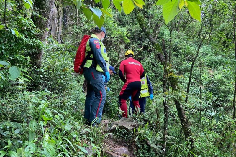 bombeiros encontraram o corpo em videira 