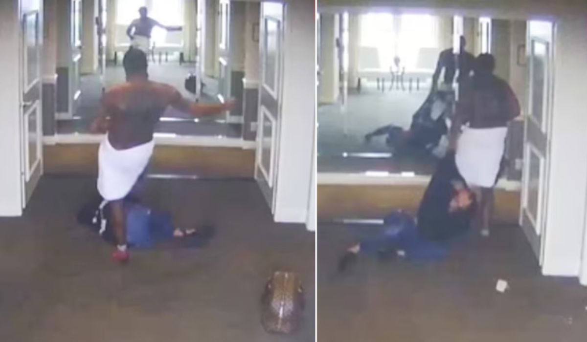 Em vídeo, P. Diddy agride a namorada Cassie Ventura em um hotel em 2016