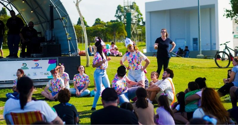 Agenda cultural recebe mais uma edição do Domingo no Parque