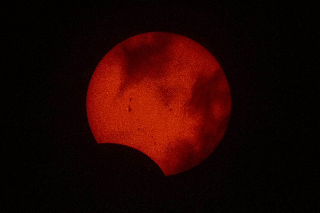 No Oeste de Santa Catarina, cena impressionante foi registrada pelo grupo de Astronomia de Chapecó - Astronomia Chapecó/Diego de Bastiani