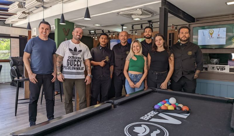 Equipe da Barbearia VIP Centro Florianópolis