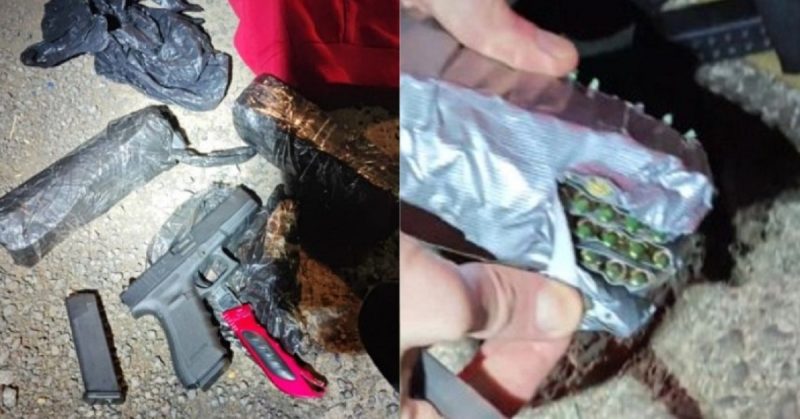 Polícia encontra munições de fuzil e pistolas Glock 9 mm &#8211; Foto: Reprodução/ND