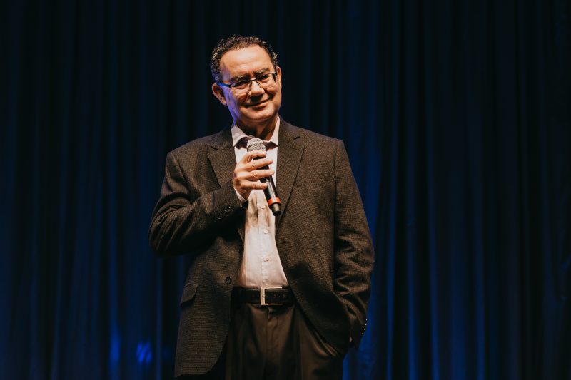 Augusto Cury em palestra na unicred