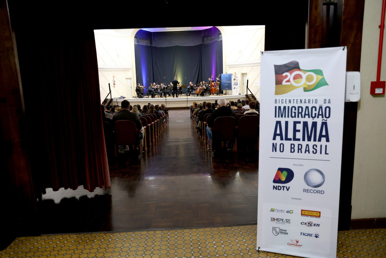 Concerto da Orquestra Prelúdio foi realizado em São Bento do Sul nessa quinta-feira (10) - Reprodução/ND