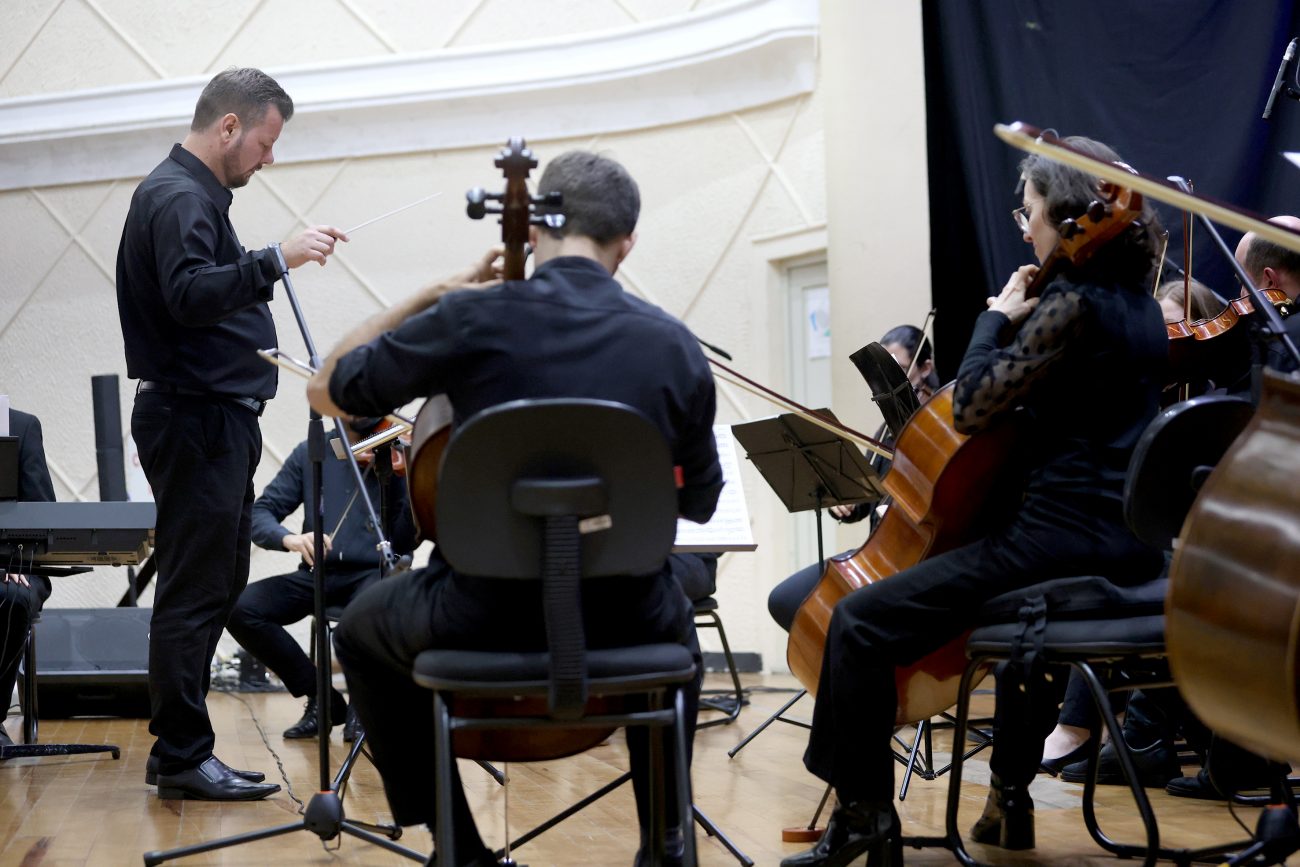 Concerto da Orquestra Prelúdio foi realizado em São Bento do Sul nessa quinta-feira (10) - Reprodução/ND