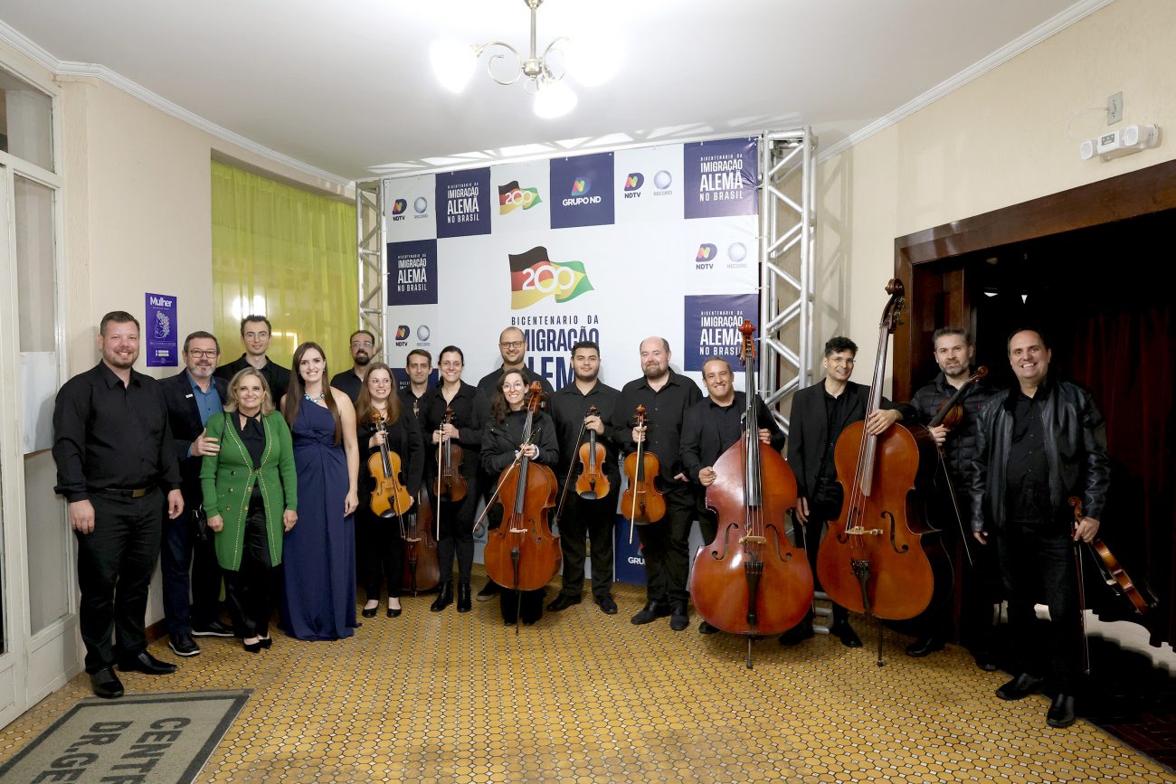 Concerto da Orquestra Prelúdio foi realizado em São Bento do Sul nessa quinta-feira (10) - Reprodução/ND