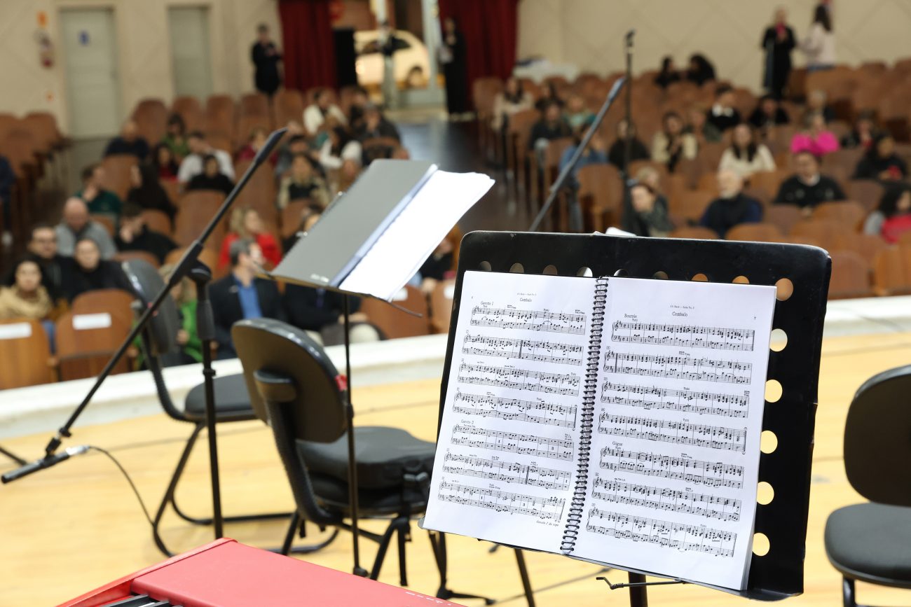 Concerto da Orquestra Prelúdio foi realizado em São Bento do Sul nessa quinta-feira (10) - Reprodução/ND