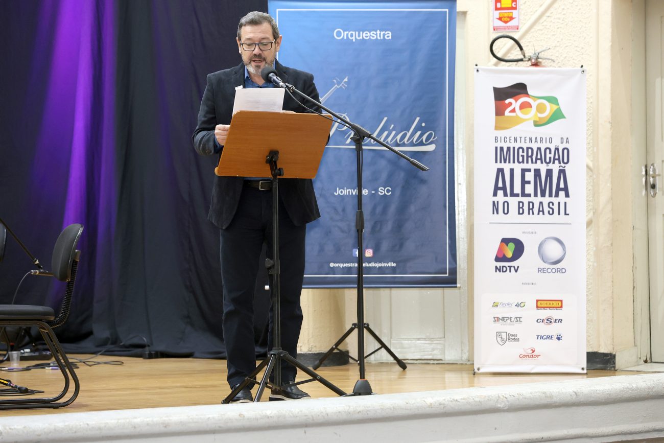 Concerto da Orquestra Prelúdio foi realizado em São Bento do Sul nessa quinta-feira (10) - Reprodução/ND