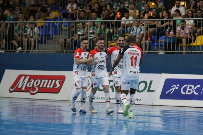 JEC Futsal terminou a primeira fase da Liga Nacional na liderança