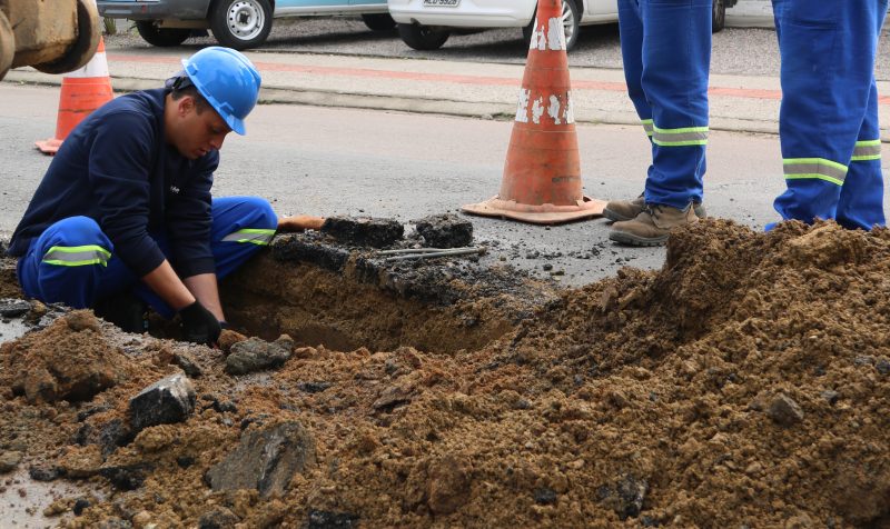 Tubarão; Tubarão Saneamento; obras