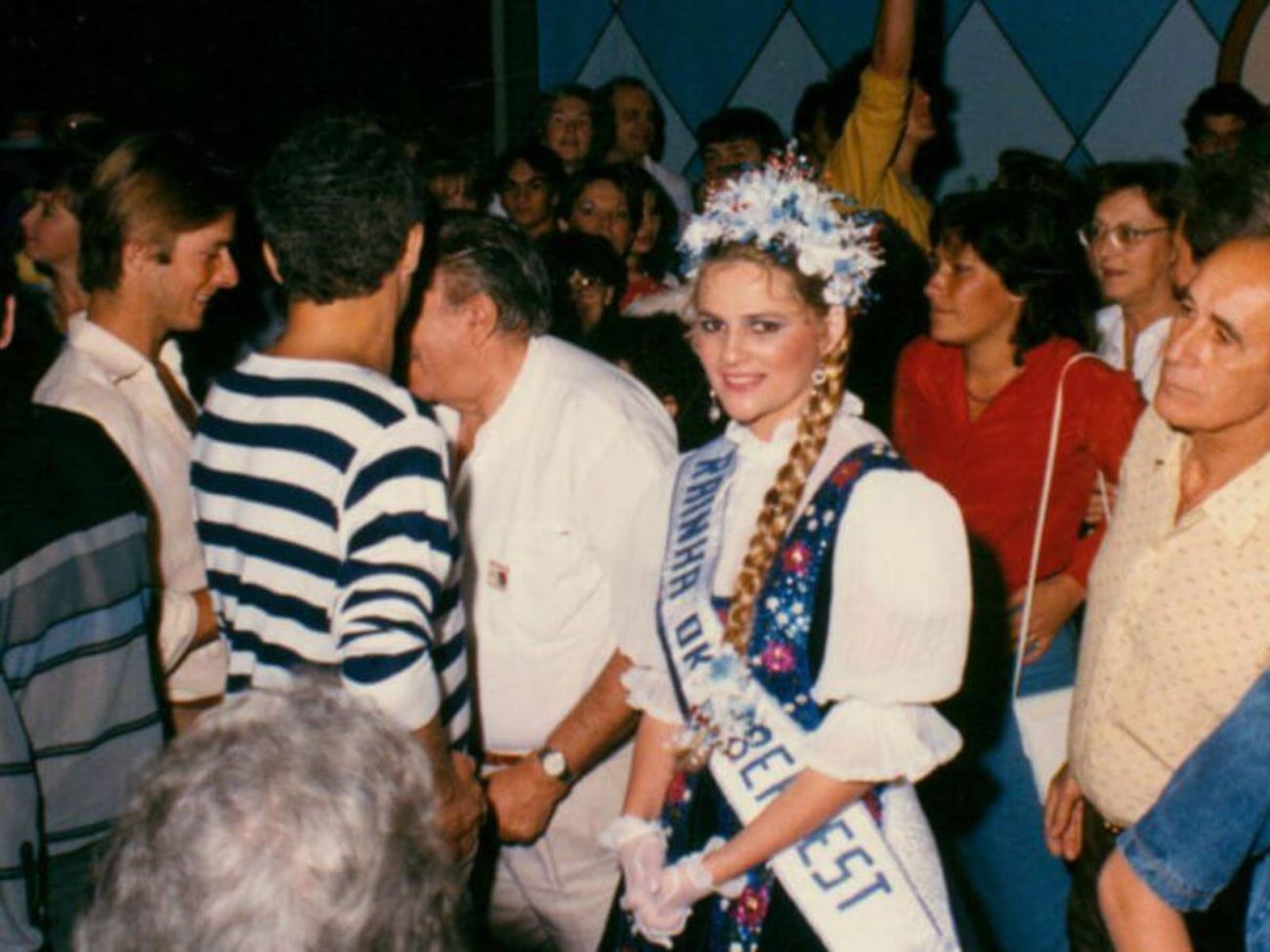 Iracema Hiching, rainha de 1985 da Oktoberfest Blumenau - Divulgação