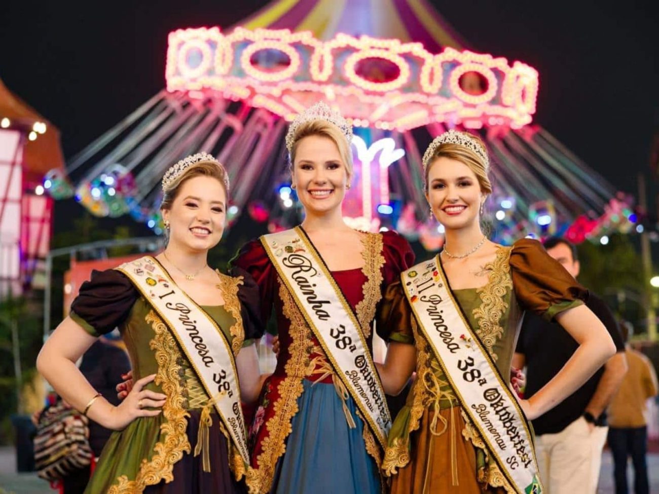 Joice Prochnow, rainha de 2023 da Oktoberfest Blumenau - Divulgação/Site Oktoberfest Blumenau