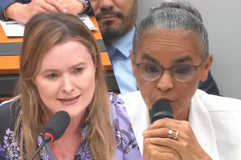 Deputada federal Júlia Zanatta e ministra Marina Silva batem boca na Câmara