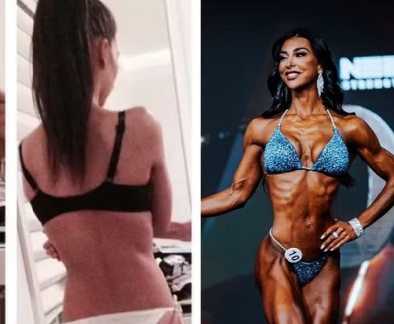 Lauralie, campeã do Mr. Olympia, assumiu rotina intensa de treinos para alcançar forma física atual 