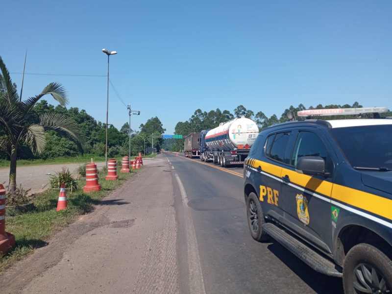 Protesto indígena bloqueou BR-386. 