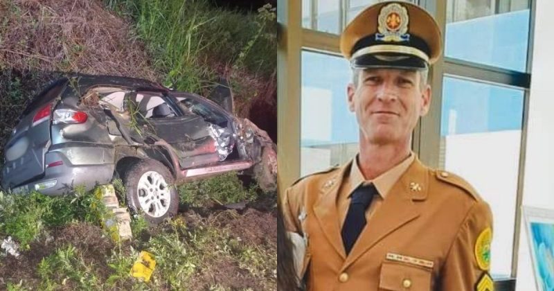 Motorista morto em grave acidente na SC-340 era bombeiro militar do PR